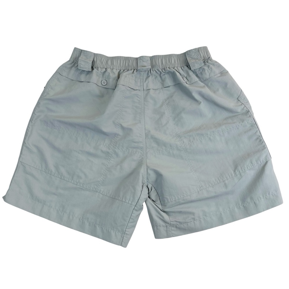 Aftco Shorts Mens 40x9 Gray Fishing Outdoor Hiking Elastic Waistband Lightweight - Picture 6 of 16